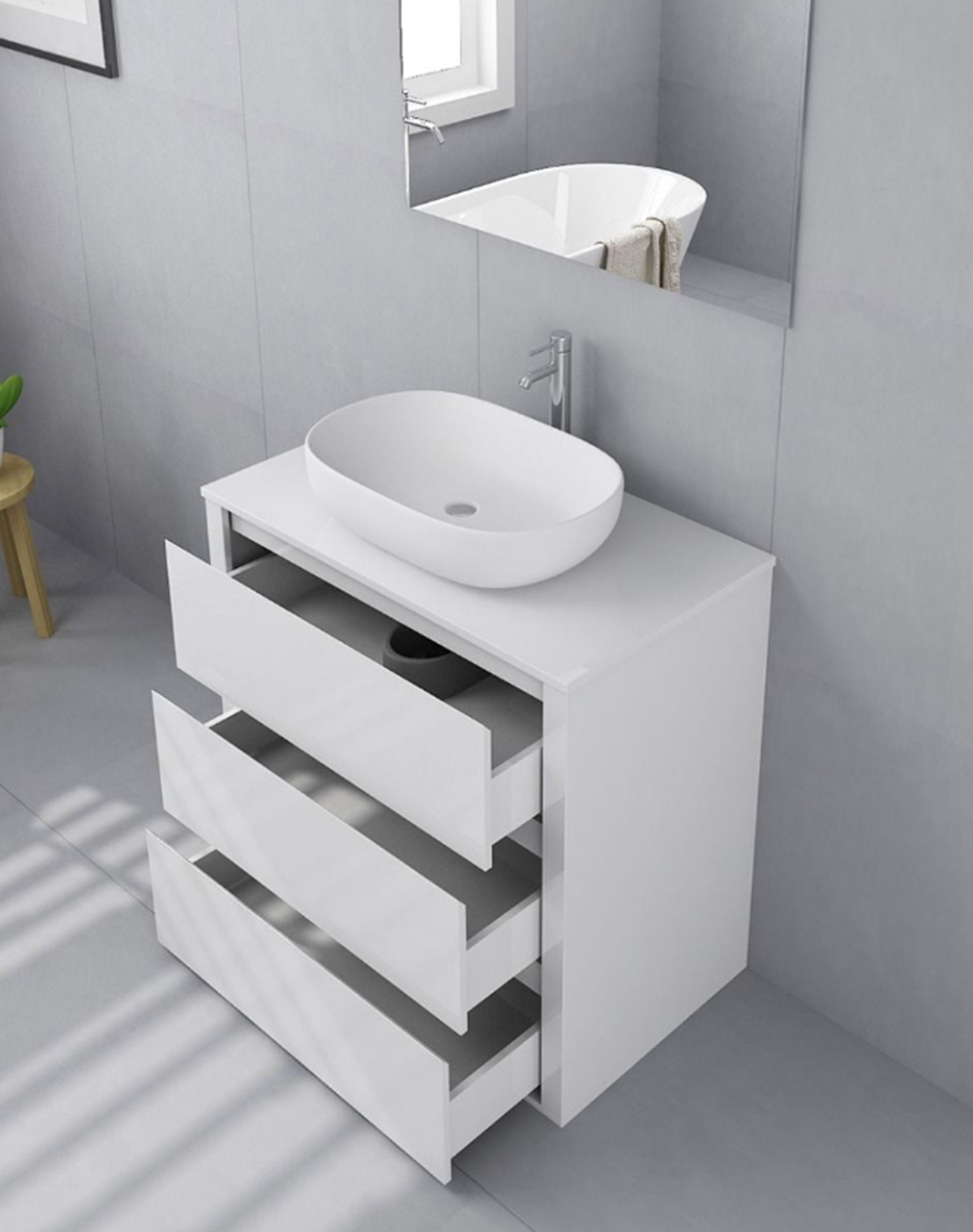 900mm palazzo vanity